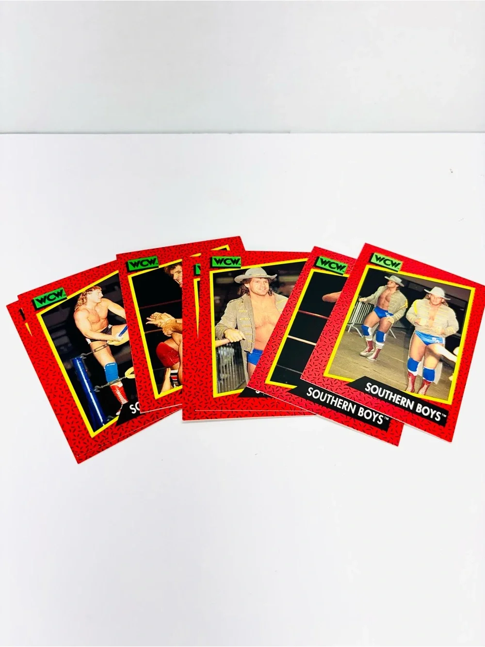 1991 WWF Superstars Pencil/Card Box WWE WCW Hasbro LJN Retro & 89 WCW Cards